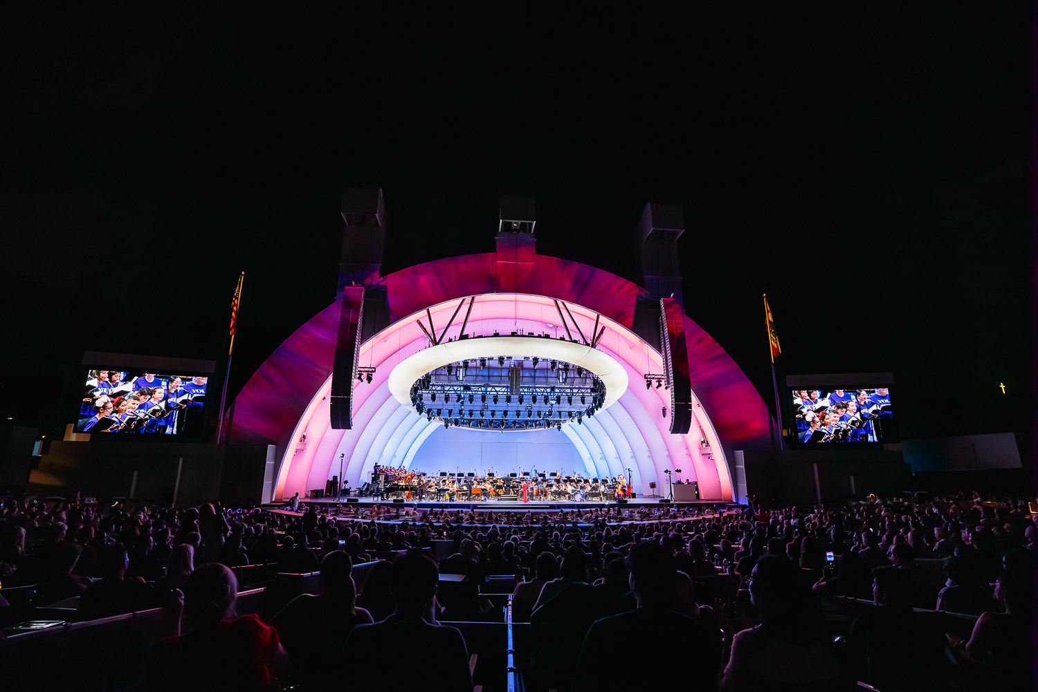 Natalia Lafourcade at the Hollywood Bowl 9/7/24. (Photo by Farah Sosa/Los Angeles Philharmonic). Used with permission.