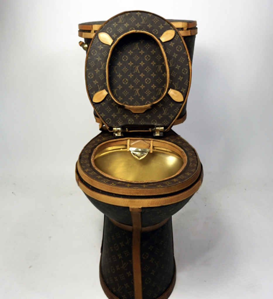 The $100,000 Louis Vuitton Toilet - Blurred Culture