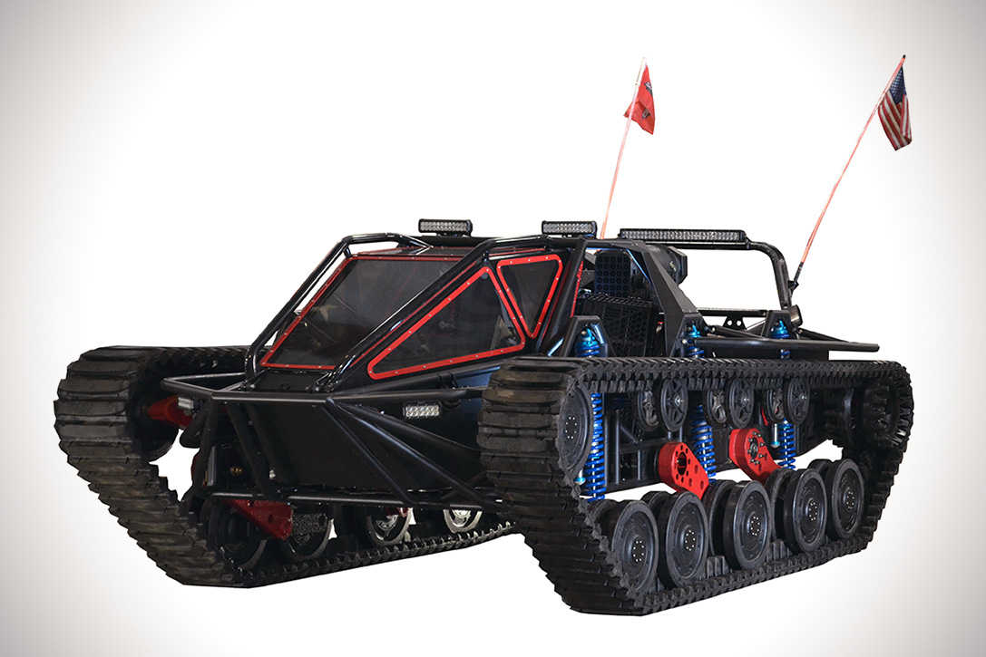 The Ripsaw EV3F1 Is a HellcatPowered, 1,500HP Personal OffRoad Tank