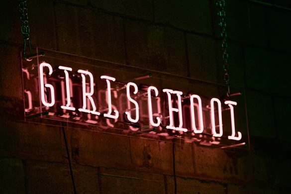 Girlschool 2018 @ Bootleg Theatre. Photo by Derrick K. Lee, Esq. (@Methodman13) for www.BlurredCulture.com.
