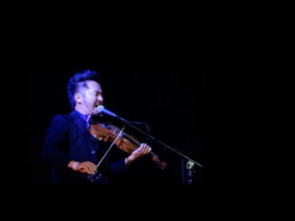 Kishi Bashi @ Skirball Cultural Center 8/23/18. Photo by Larry Sandez. Courtesy of the Skirball Culture Center. Used with permission.